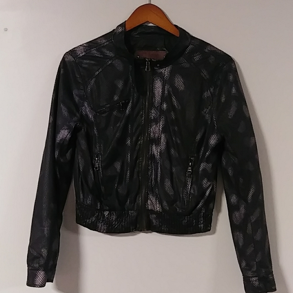 Faux snake skin, Ci Sono jacket